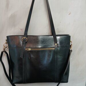 Kattee Sleek Leather Satchel